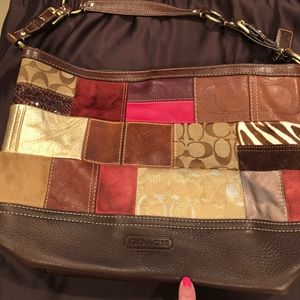 Coach patch tote bag